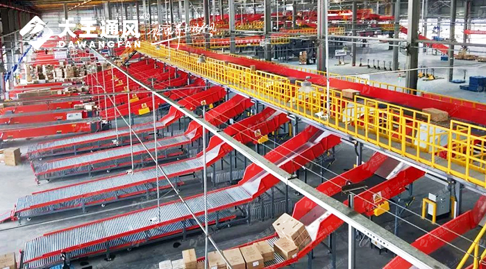 順豐倉(cāng)儲(chǔ)空間工業(yè)大風(fēng)扇